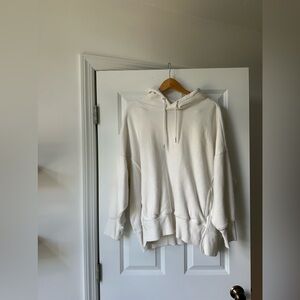 Free People Sprint To The Finish Hoodie - Ivory